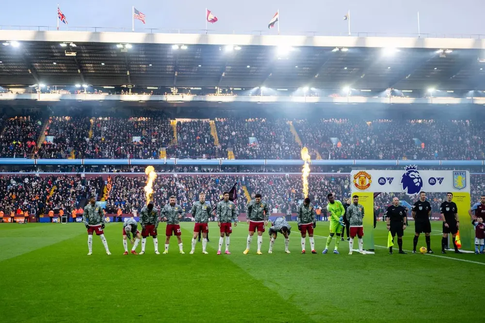 Đây là đội hình chính thức của MU trước Aston Villa. ẢNH: GETTY premier-league-aston-villa-man-united.jpg
