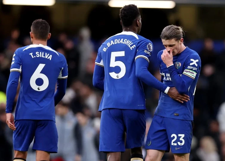 Hàng thủ Chelsea đã để thủng lưới 39 bàn sau 23 vòng đấu. Ảnh: Getty premier-league-chelsea.jpeg