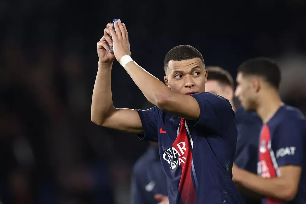 Kylian Mbappe chia tay PSG vào cuối mùa này sau khi hết hợp đồng. ẢNH: GETTY psg-kylian-mbappe.jpg