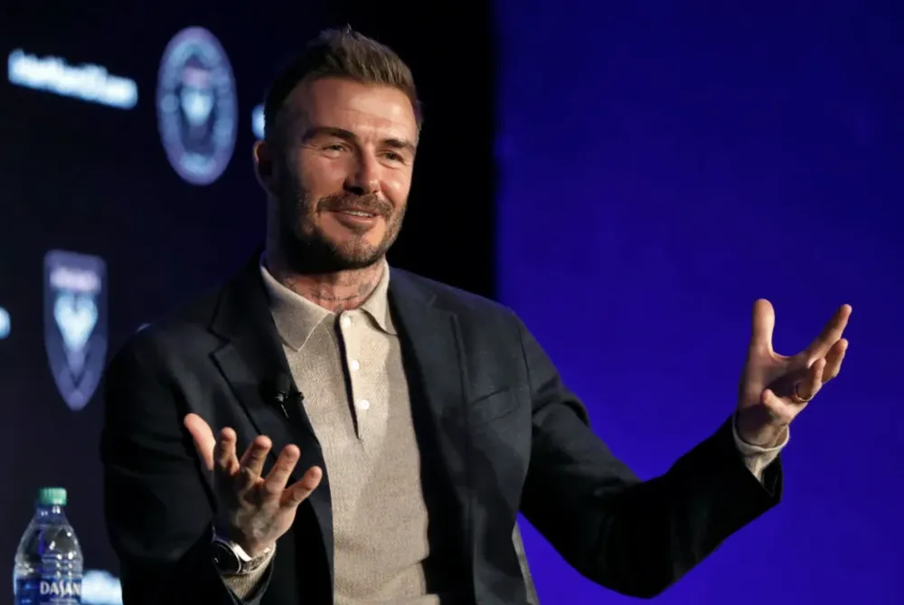 David Beckham có tham vọng lớn với Inter Miami. ẢNH: AP david beckham