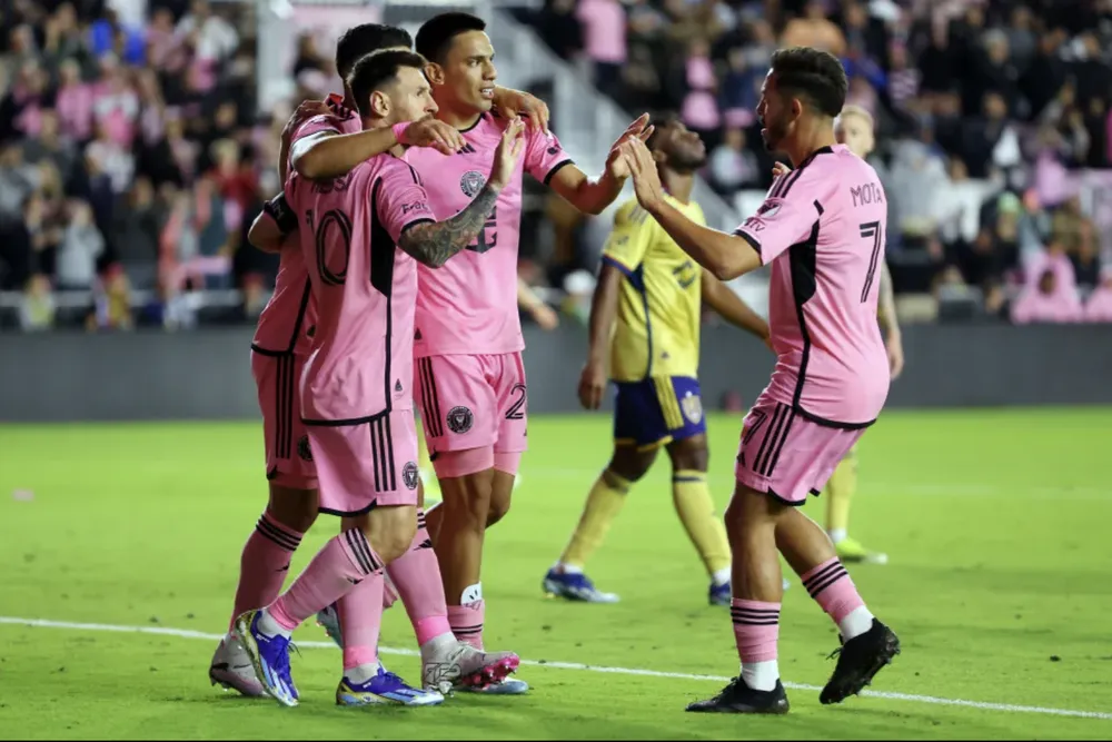 Inter Miami có khởi đầu suôn sẻ tại giải MLS. ẢNH: GETTY mls-inter-miami.png