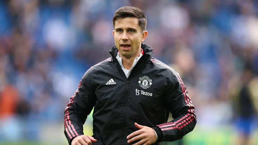 Eric Ramsay sẽ rời MU sau trận Derby Manchester. ẢNH: GETTY ramsay-manchester-united.jpeg
