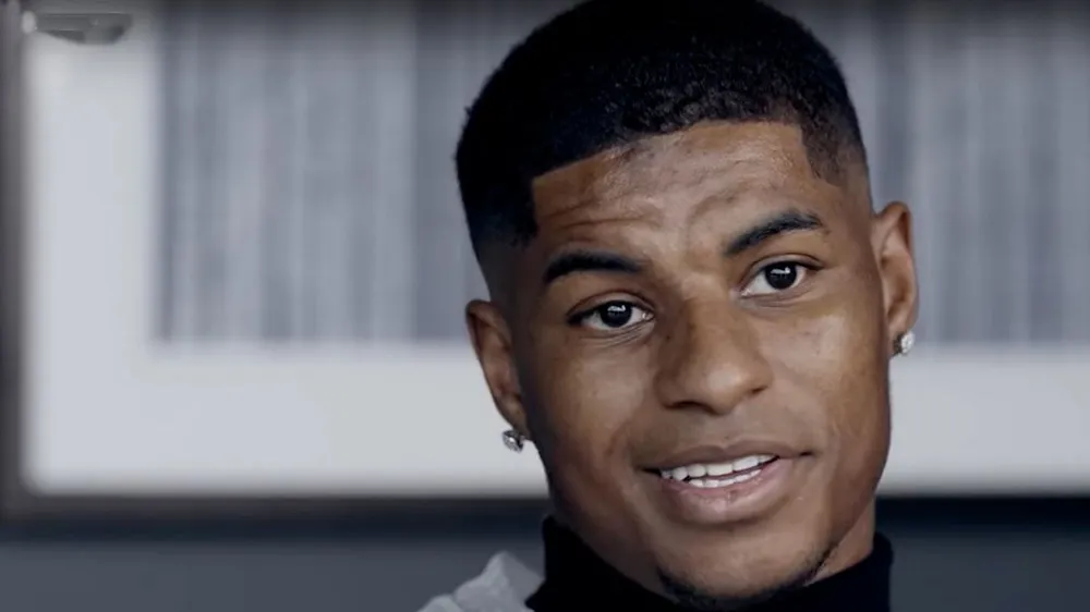 Rashford cho rằng bóng đá đường phố đã giúp anh phát triển kỹ năng và đạt được thành công trong sự nghiệp. ẢNH: The Players' Tribune mu-marcus-rashford.jpeg