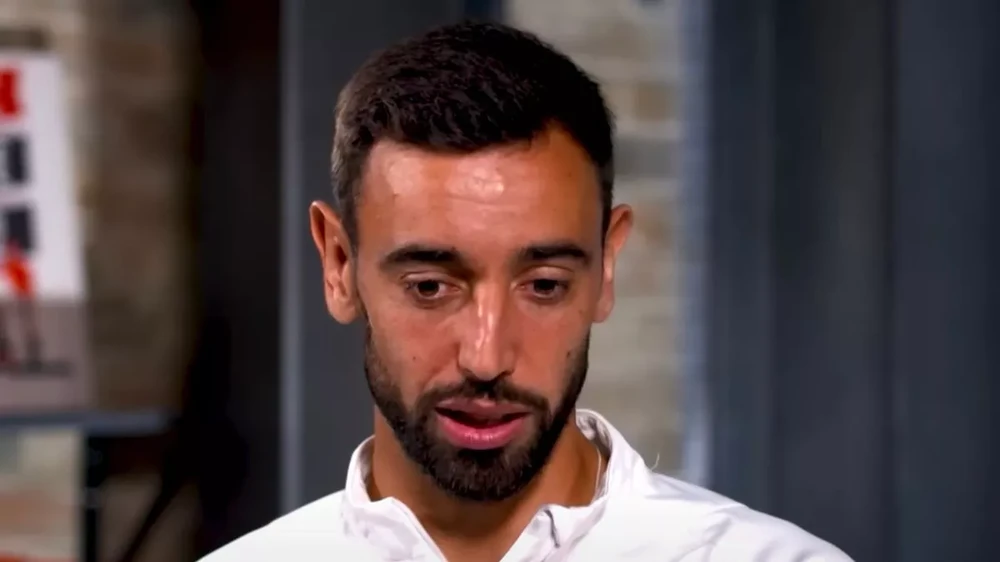 Bruno Fernandes ủng hộ Paul Pogba. ẢNH: GETTY manchester-united-bruno-fernandes.jpg