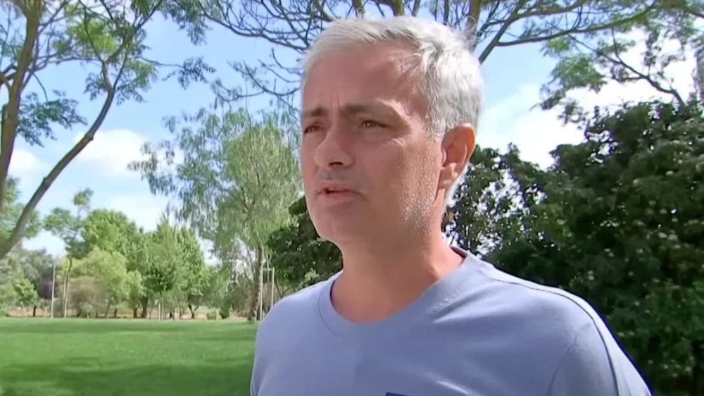 HLV Jose Mourinho đánh giá rất cao Gareth Southgate. ẢNH: SKY SPORTS mourinho-manchester-united.jpeg