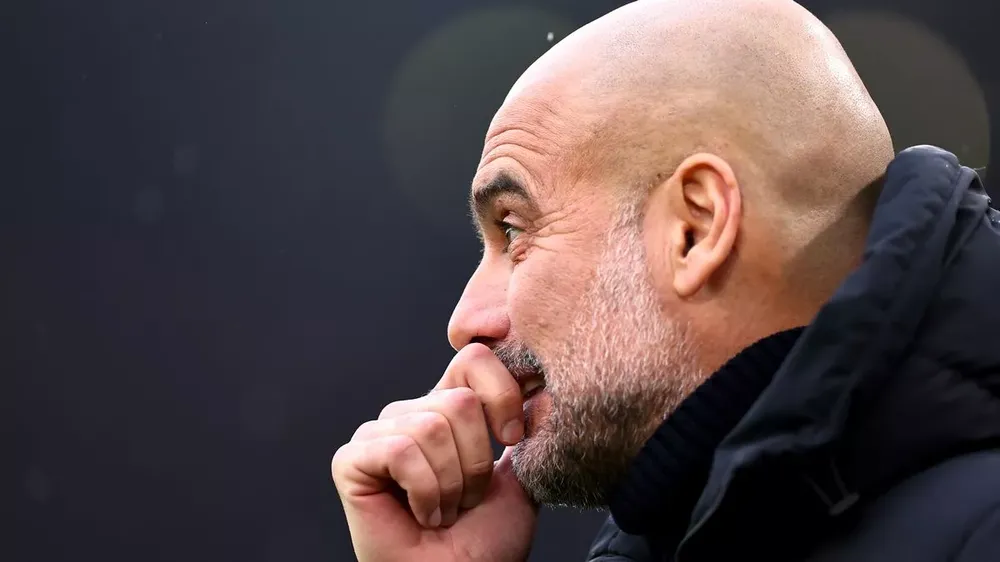 Pep Guardiola và đội ngũ nhân viên đã làm việc cật lực để tìm ra điểm yếu của đối thủ từ các tình huống cố định. ẢNH: GETTY manchester-city-pep-guardiola.jpg