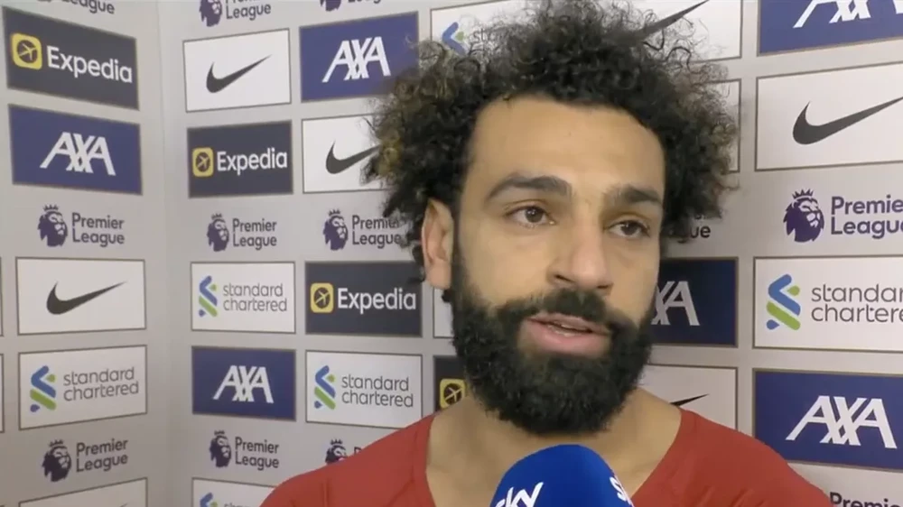 Salah đã xin Ai Cập cho anh miễn tập trung đội tuyển quốc gia đợt này. ẢNH: FOOTBALL DAILY salah-liverpool.jpg