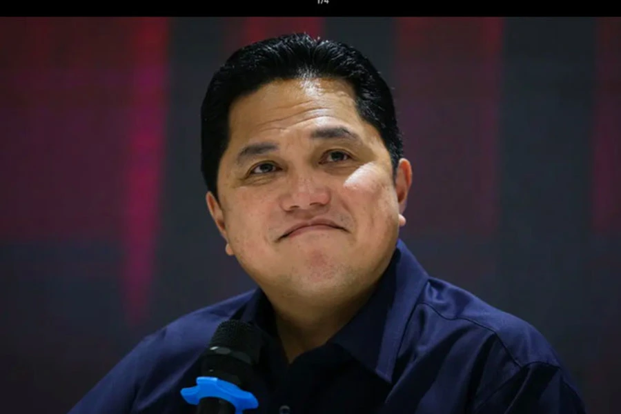 Chủ tịch LĐBĐ Indonesia (PSSI) Erick Thohir. chủ tịch LĐBĐ Indonesia đáp trả phát biểu Duy Mạnh, cầu thủ Duy Mạnh, Erick Thohir, đội tuyển Indonesia, tuyển Hà Lan