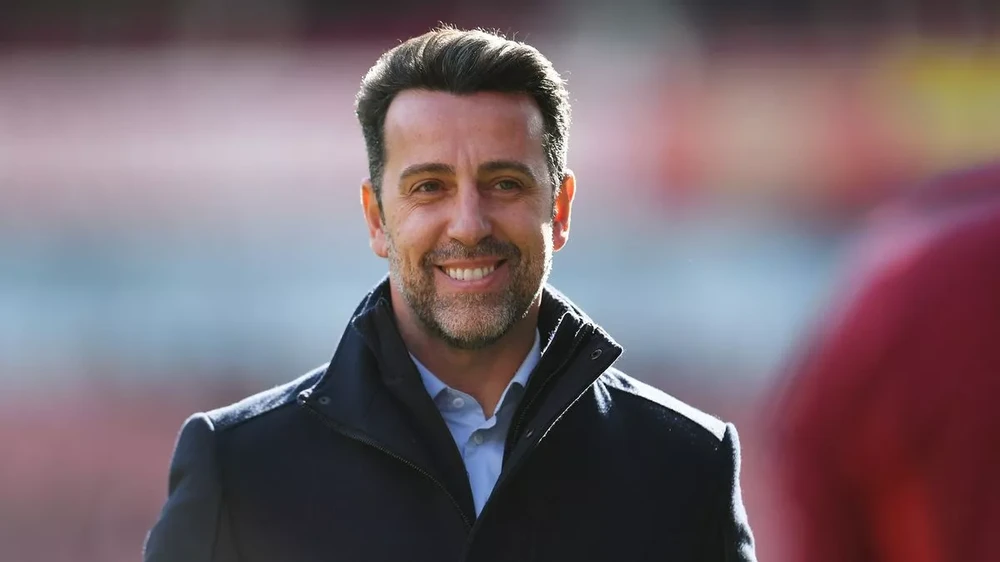 Giám đốc thể thao Edu lên danh sách rút gọn 10 tiền đạo mục tiêu của Arsenal. ẢNH: GETTY edu-arsenal.jpg