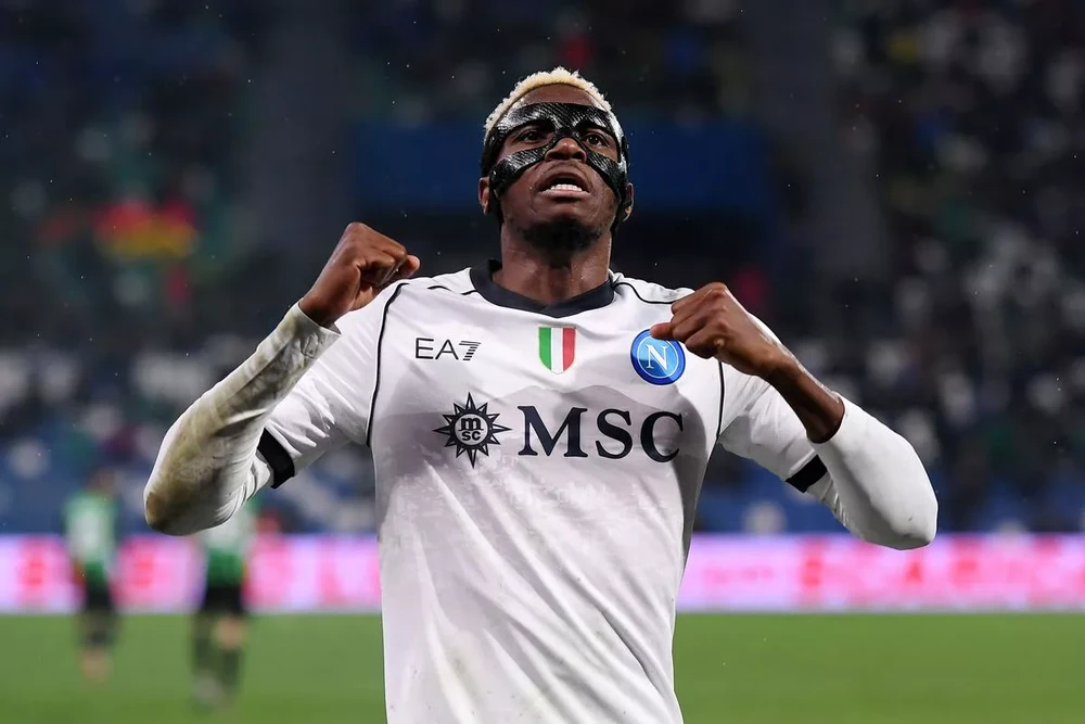 Victor Osimhen sẽ có mức giá rất cao. ẢNH: GETTY Victor -Osimhen.jpg