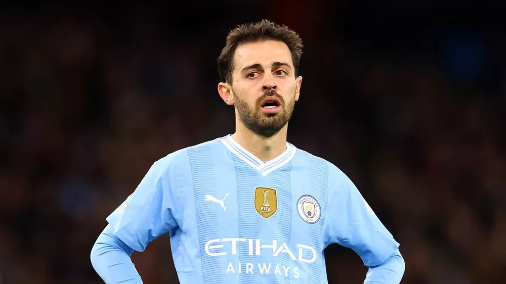 Bernardo Silva muốn rời Man City gia nhập Barcelona. ẢNH: GETTY man-city-bernardo-silva.jpg