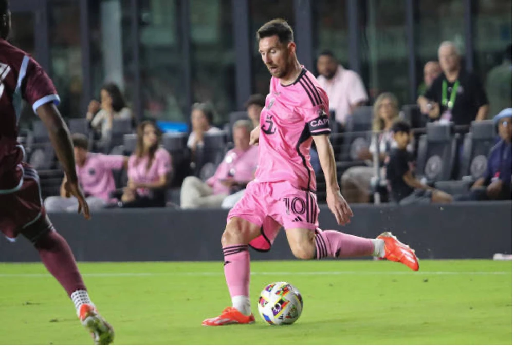 Messi thi đấu ấn tượng giúp Miami có thế trận tốt. Ảnh: GETTY messi-inter-miami.jpg