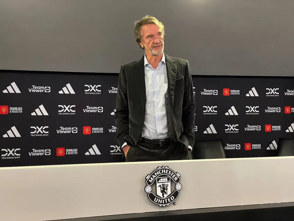 Sir Jim Ratcliffe có tham vọng đưa MU vĩ đại trở lại. ẢNH: GETTY sir-jim-ratcliffe-manchester-united.jpg