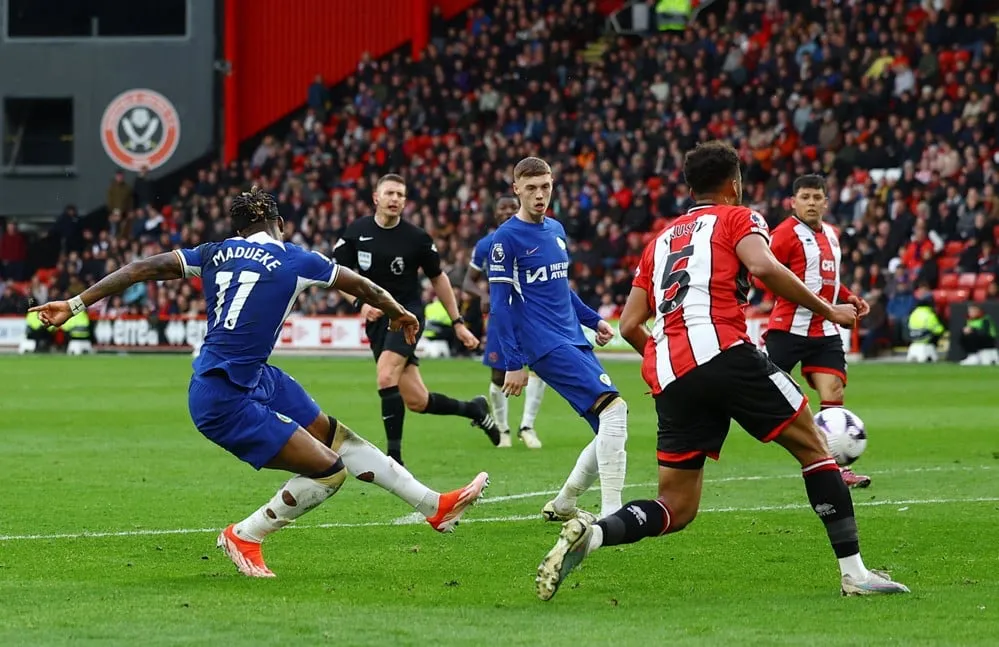 Chơi áp đảo hoàn toàn đối thủ nhưng Chelsea không thể mang về 3 điểm. Ảnh: Getty Chơi áp đảo hoàn toàn đối thủ nhưng Chelsea không thể mang về 3 điểm