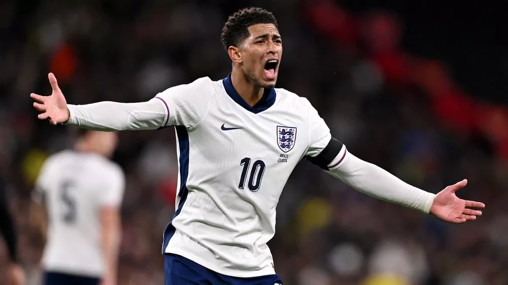 Jude Bellingham bây giờ là niềm hi vọng của tuyển Anh tại VCK Euro 2024 sắp tới. ẢNH: GETTY manchester united