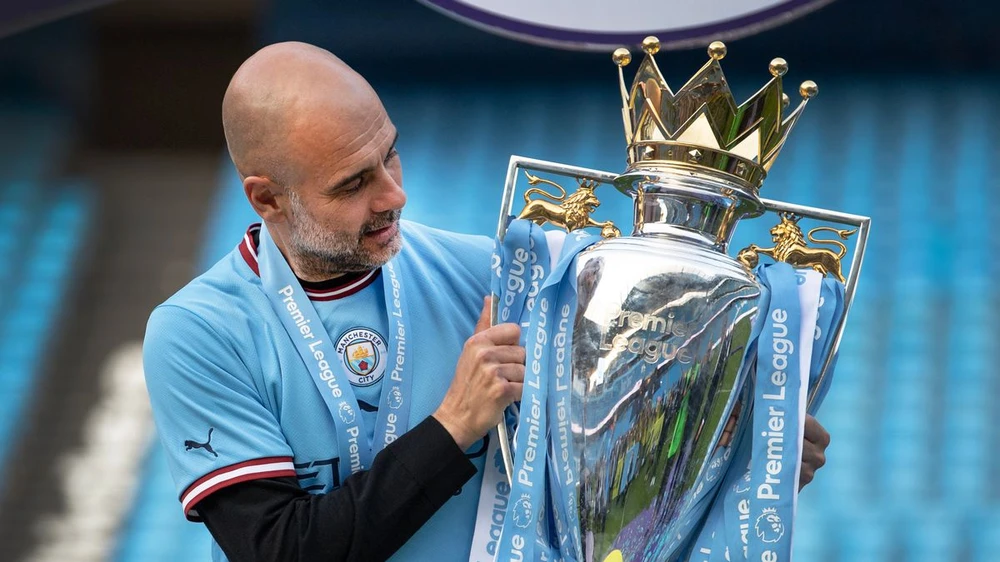 Pep Guardiola có cùng Man City đi vào lịch sử Premier League? ẢNH: GETTY pep-guardiola-man-city.jpeg