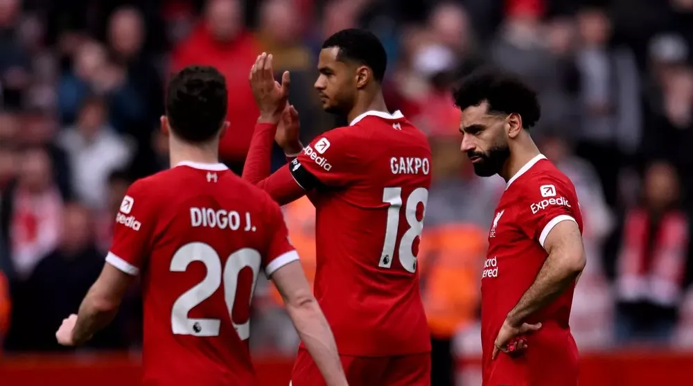 Liverpool sẩy chân cực sốc trong cuộc đua vô địch Premier League. ẢNH: GETTY premier-league-liverpool.jpg