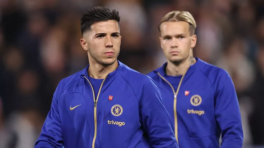 Bộ đôi Enzo Fernandez và Mykhaylo Mudryk khiến Chelsea tiêu tốn 195 triệu bảng Anh. ẢNH: GETTY chelsea