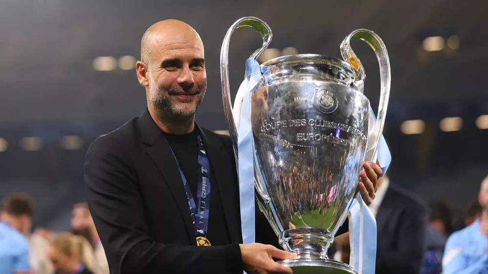 Man City của Pep Guardiola hướng đến tham vọng trở thành đội bóng Anh đầu tiên 4 lần liên tiếp vô địch Premier League. ẢNH: GETTY man-city-pep-guardiola.jpg