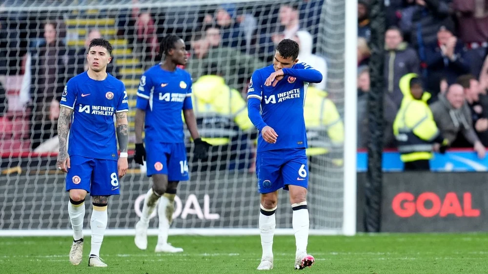 Chelsea vẫn loay hoay tìm lại thời hoàng kim dù chi rất nhiều tiền tăng cường lực lượng. ẢNH: GETTY premier-league-chelsea.jpeg