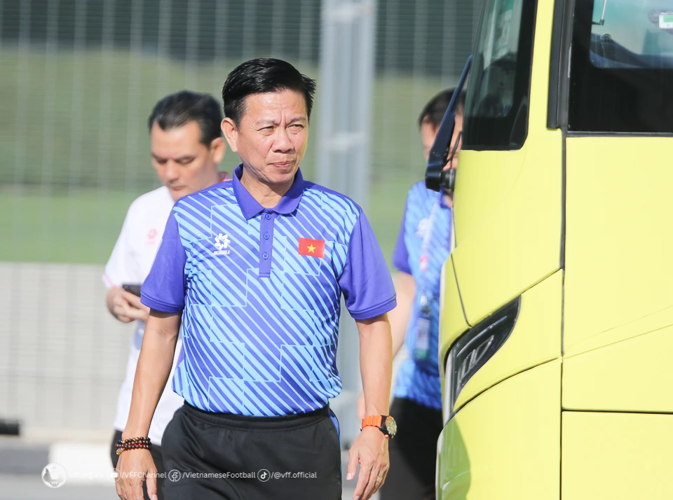 HLV Hoàng Anh Tuấn tuyên bố U-23 Việt Nam đã sẵn sàng cho trận đấu với U-23 Malaysia. ẢNH: VFF hoang-anh-tuan.jpeg