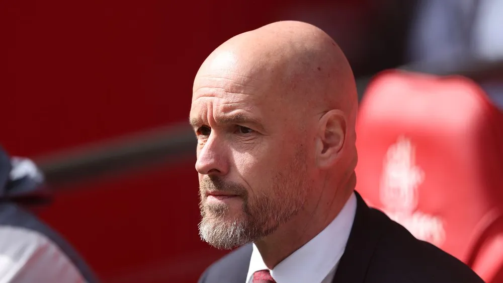 Ten Hag đối mặt với nguy cơ lớn bị MU sa thải sau mùa giải này. ẢNH: GETTY manchester-united-ten-hag.jpeg