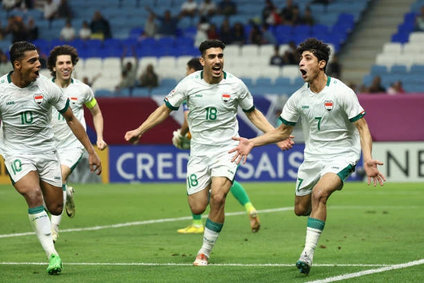Iraq vào bán kết U-23 châu Á gặp Nhật Bản. ẢNH: GETTY iraq-1.jpeg