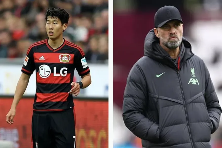 Jurgen Klopp chia sẻ một trong những sai lầm lớn nhất đời ông là không thể có Son Heung-min. ẢNH: GETTY son heung-min
