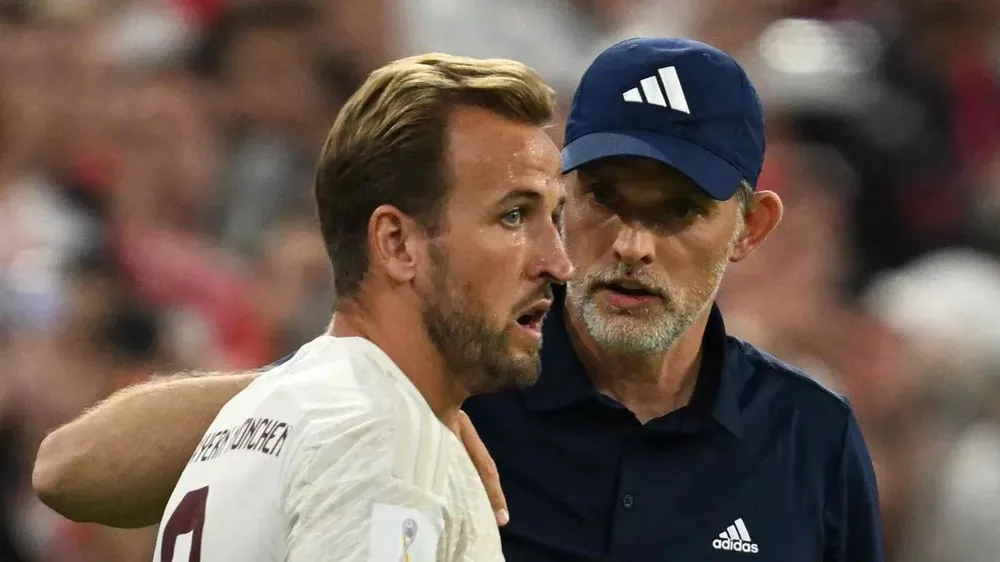 Thomas Tuchel hết lời ca ngợi Harry Kane. ẢNH: GETTY bayern-munich-thomas-tuchel-harry-kane.jpg