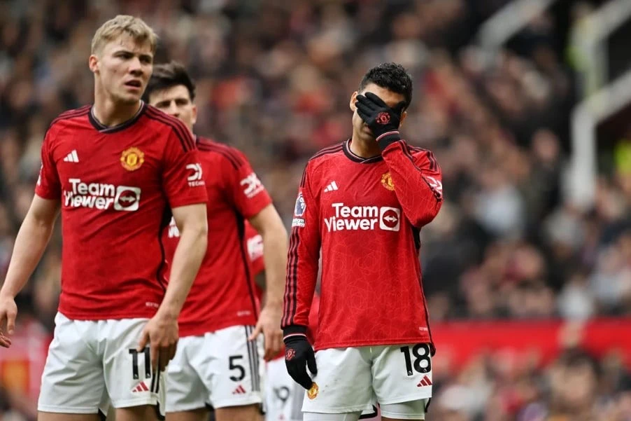 MU đang gặp quá nhiều vấn đề ở giai đoạn cuối mùa giải. Ảnh: Getty IMG_8866.jpeg
