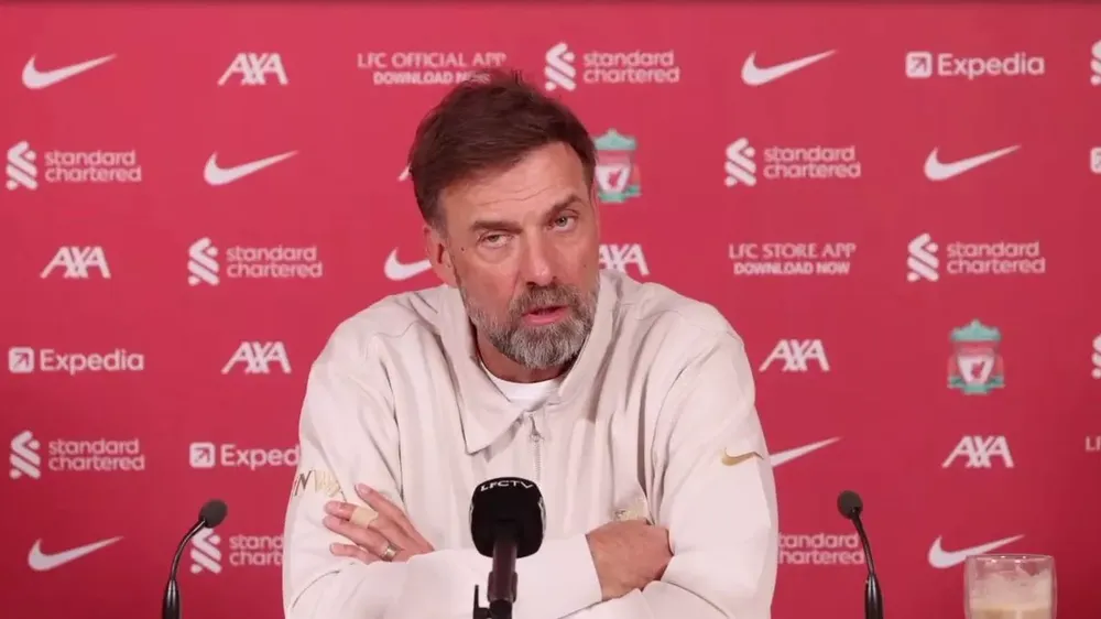 Jurgen Klopp còn dẫn dắt Liverpool 2 trận nữa trước khi rời CLB. ẢNH: GETTY klopp-liverpool.jpg