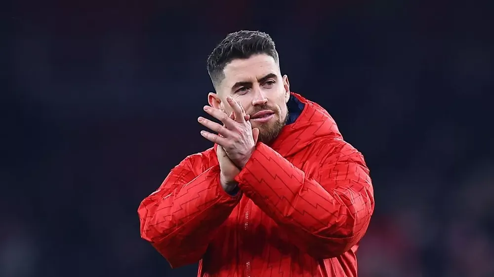 Jorginho ở lại Arsenal thêm 1 mùa giải. ẢNH: GETTY arsenal-jorginho.jpg
