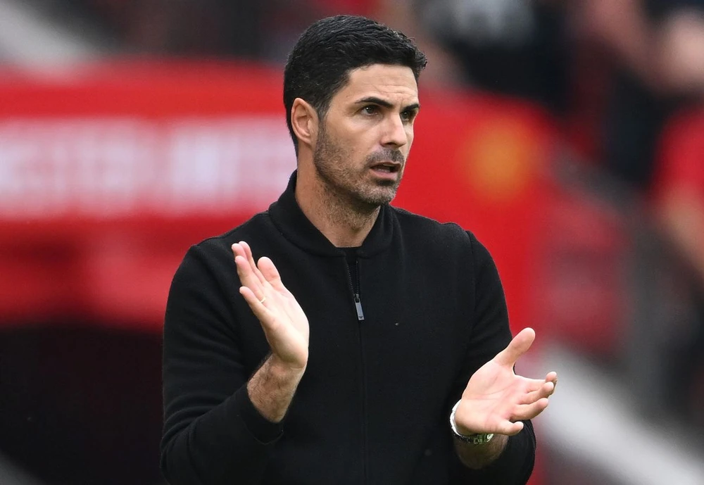 Arteta từng nghi ngờ bản thân mình có phù hợp dẫn dắt Arsenal hay không. ẢNH: GETTY arteta-arsenal.jpeg