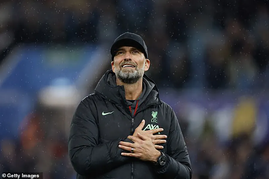 Liverpool luôn trong tim Klopp và Klopp luôn có chỗ trong trái tim người dân Liverpool. ẢNH: GETTY klopp-liverpool.jpg