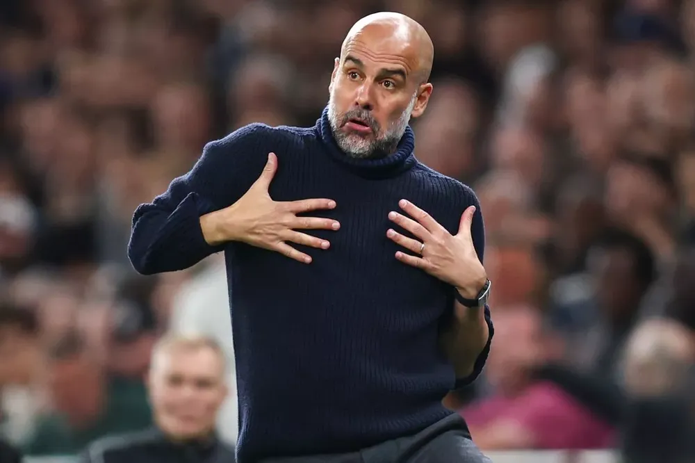 Pep Guardiola không cho rằng Premier League nhàm chán vì Man City vô địch quá nhiều. ẢNH: GETTY Pep Guardiola