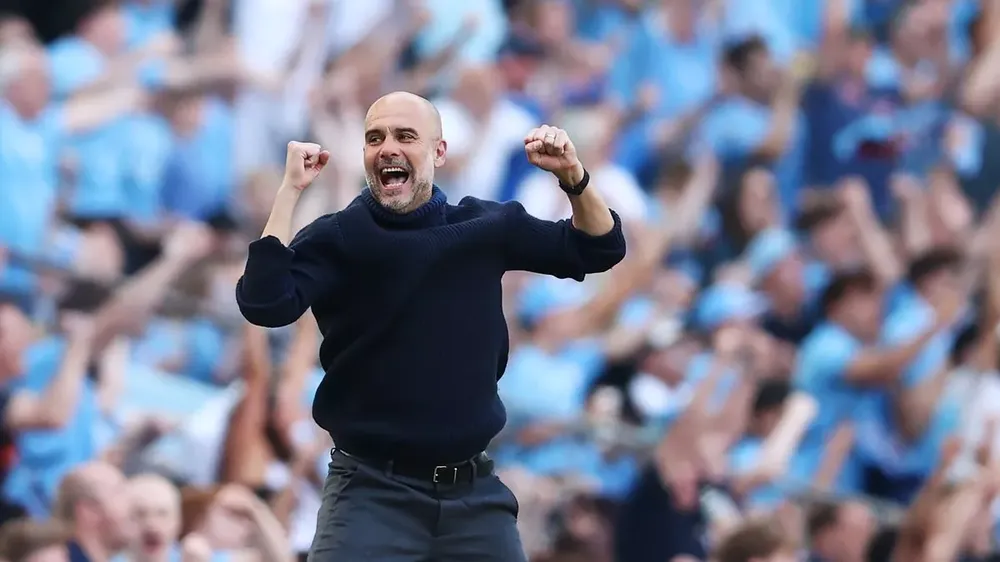 Pep Guardiola tạo nên kỷ nguyên thống trị Premier League cho Man City. ẢNH: GETTY pep-guardiola.jpg