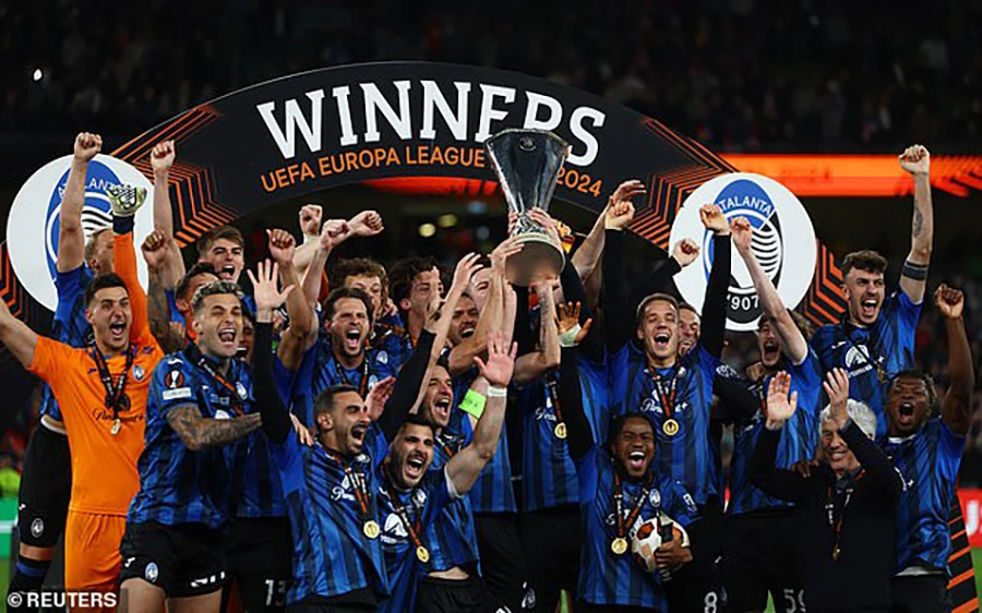 Atalanta vô địch Europa League. ẢNH: REUTERS europa league