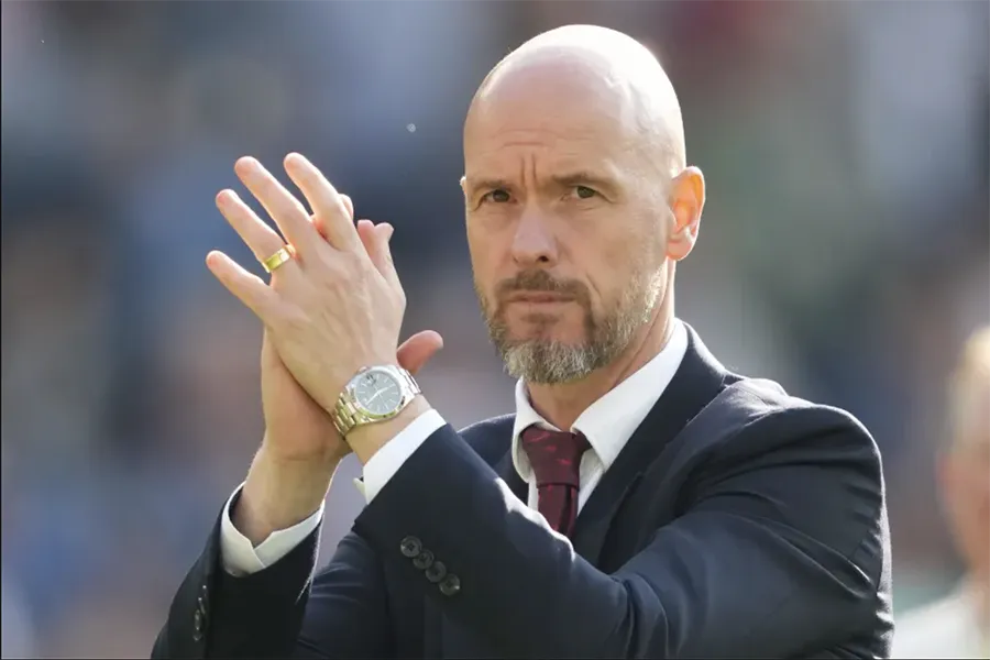 Liệu Erik Ten Hag có chia tay Manchester United sau trận chung kết FA Cup? ẢNH: REX ten-hag-manchester-united.png