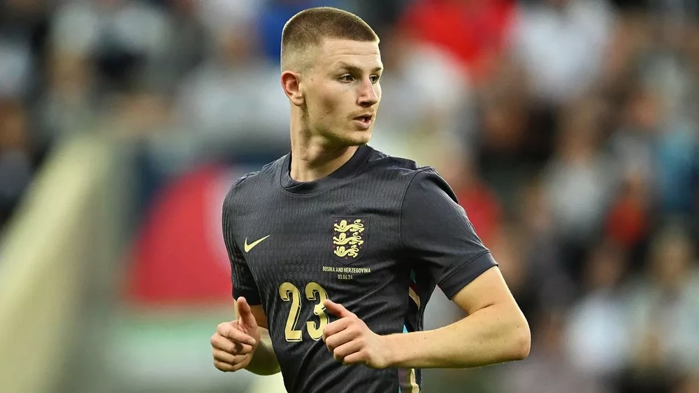 Adam Wharton nhiều khả năng sẽ có mặt trong danh sách cuối cùng của đội tuyển Anh tham dự Euro 2024. ẢNH: GETTY euro-2024-Wharton.jpg