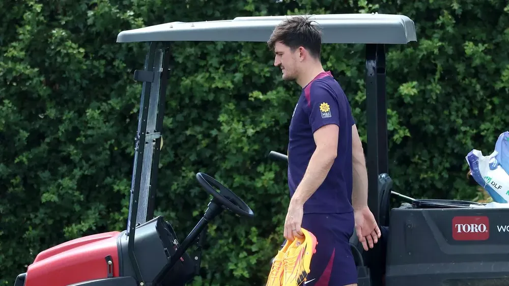 Maguire không thể tham dự Euro 2024 cùng đội tuyển Anh vì chấn thương không kịp bình phục. ẢNH: GETTY Đội tuyển Anh, harry maguire