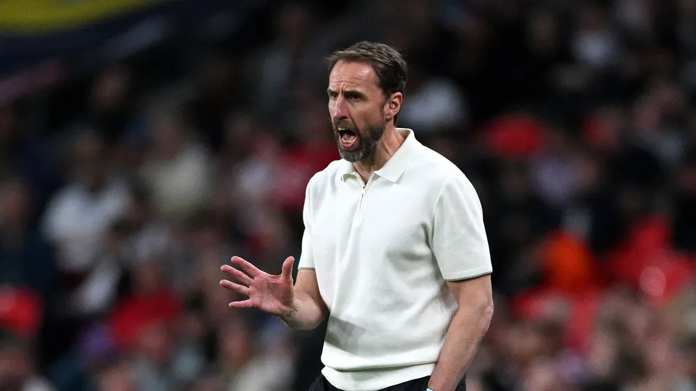 HLV Southgate gạch tên Branthwaite khỏi đội tuyển Anh trước thềm Euro 2024. ẢNH: GETTY euro-2024-gareth-southgate.jpeg