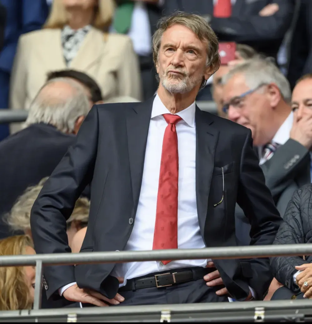 Sir Jim Ratcliffe quyết định để Ten Hag dẫn dắt MU mùa tới. ẢNH: GETTY manchester-united-sir-jim-ratcliffe.png