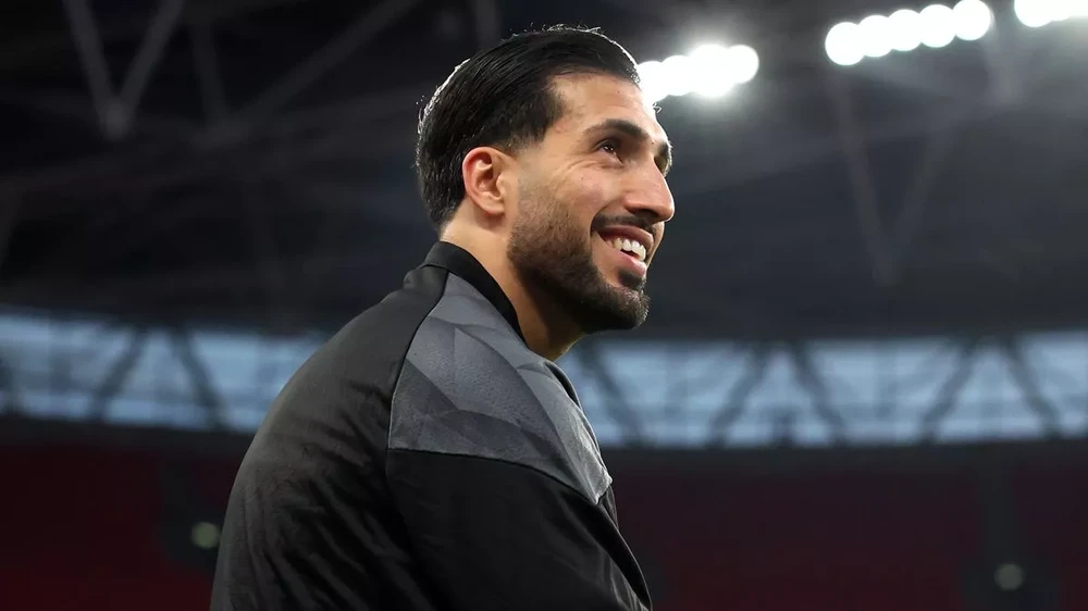 Emre Can được xác nhận thay thế cho Aleksandar Pavlovic. ẢNH: GETTY euro-2024-duc.jpg