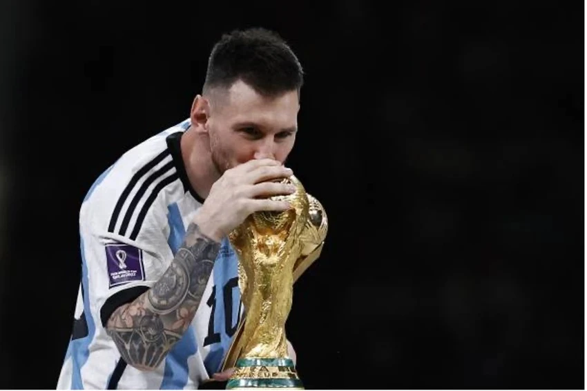 Messi chọn hai bàn thắng quan trọng nhất sự nghiệp, trong đó có pha lập công trong trận chung kết World Cup 2022. ẢNH: GETTY Messi chọn hai bàn thắng quan trọng nhất