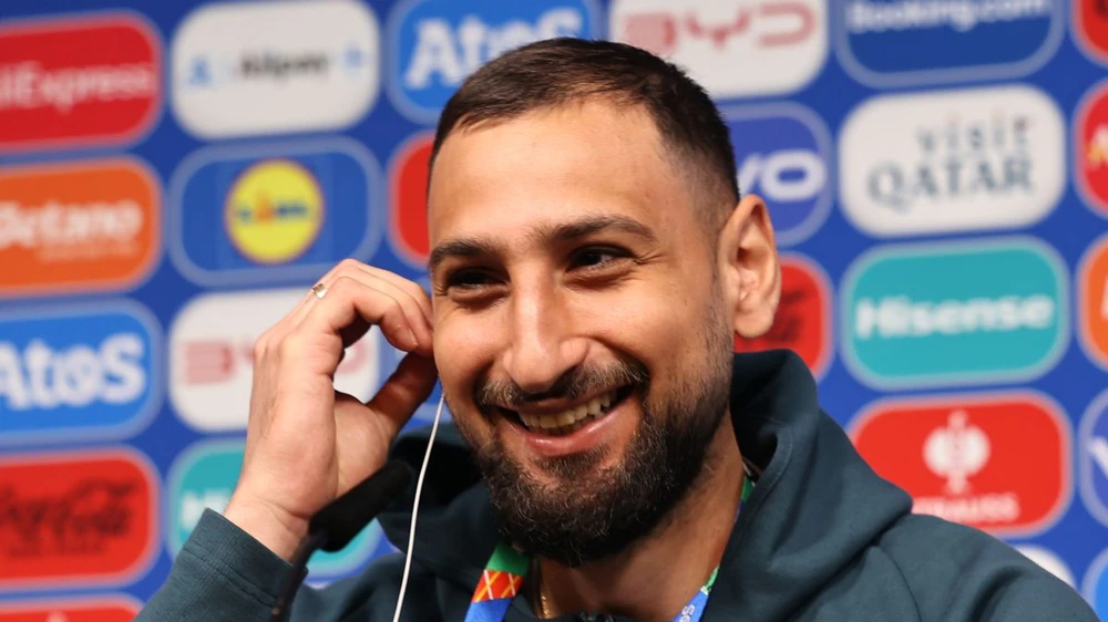 Gianluigi Donnarumma đã giải thích cách Ý vượt qua quy định nghiệt ngã tại Euro 2024. ẢNH: GETTY quy định nghiệt ngã tại Euro 2024