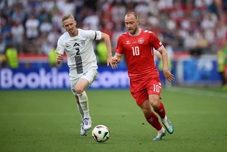 Có bàn thắng dẫn trước nhờ công của Eriksen nhưng tuyển Đan Mạch không thể bảo toàn được lợi thế. Ảnh: Reuters IMG_9091.jpeg