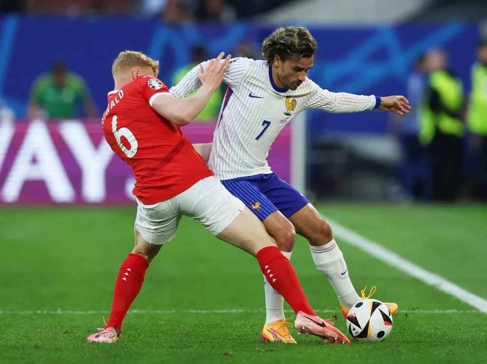 Thắng tối thiểu, đội tuyển Pháp có khởi đầu tại Euro 2024 đầy khó khăn. Ảnh: Reuters IMG_9107.jpeg