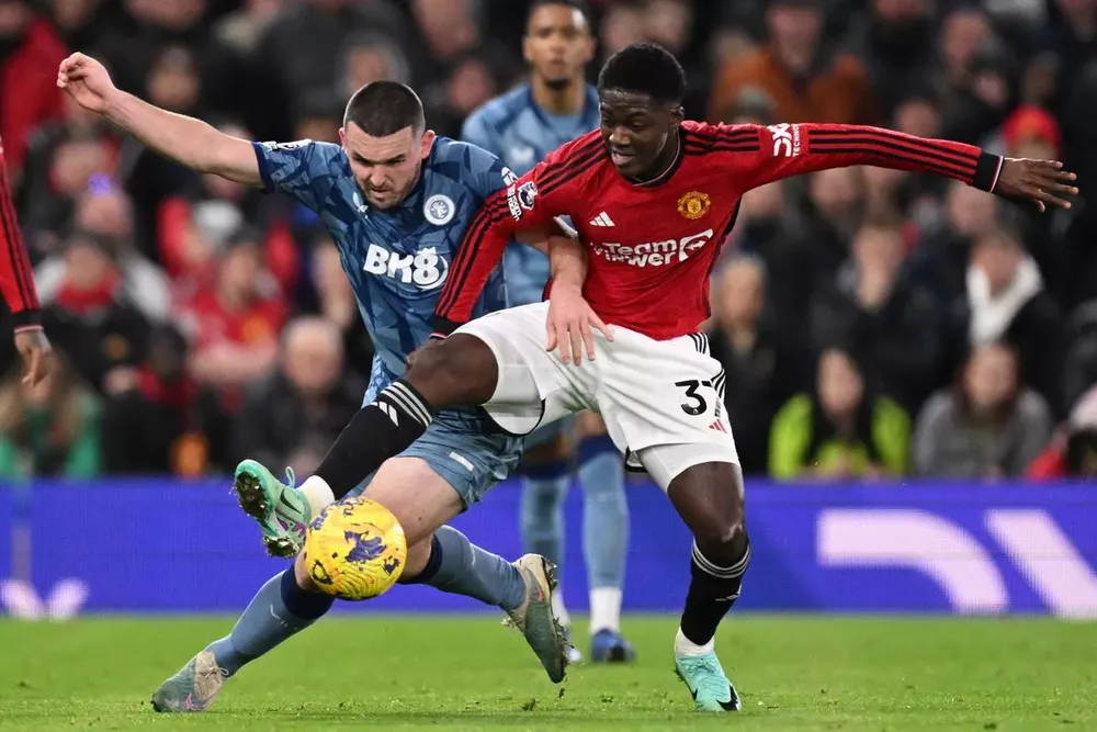 Theo lịch thi đấu Premier League mùa 2024 - 2025, MU sẽ gặp Aston Villa ở vòng cuối cùng trên sân nhà Old Trafford. ẢNH: GETTY Lịch thi đấu, premier league, mu