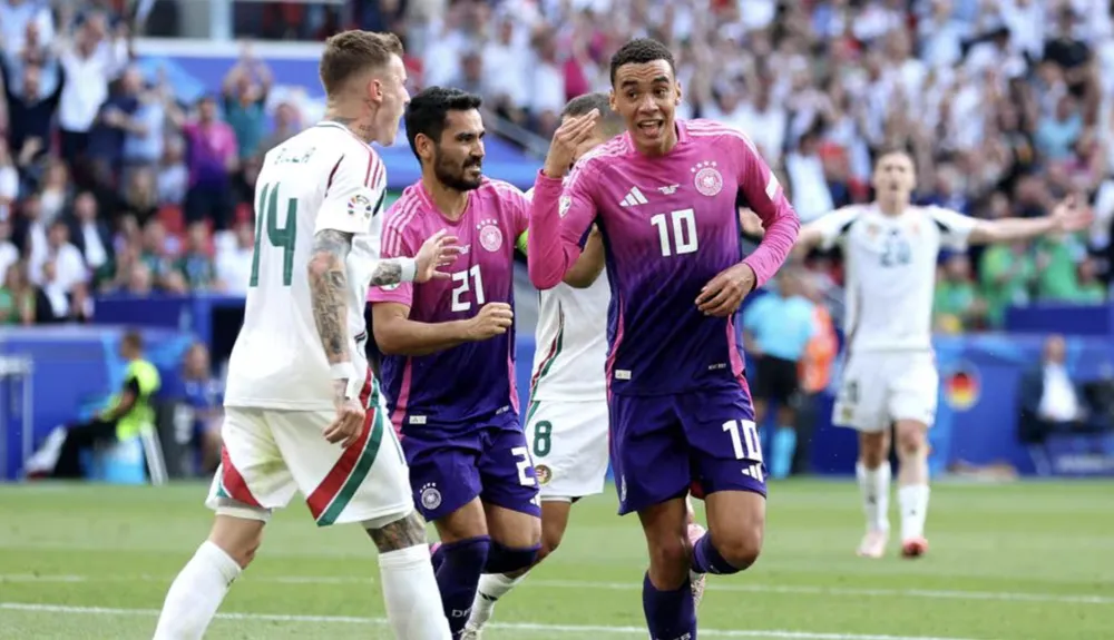 Musiala có bàn thắng thứ hai sau 2 trận ở Euro 2024. ẢNH: GETTY Đội tuyển Đức, euro 2024