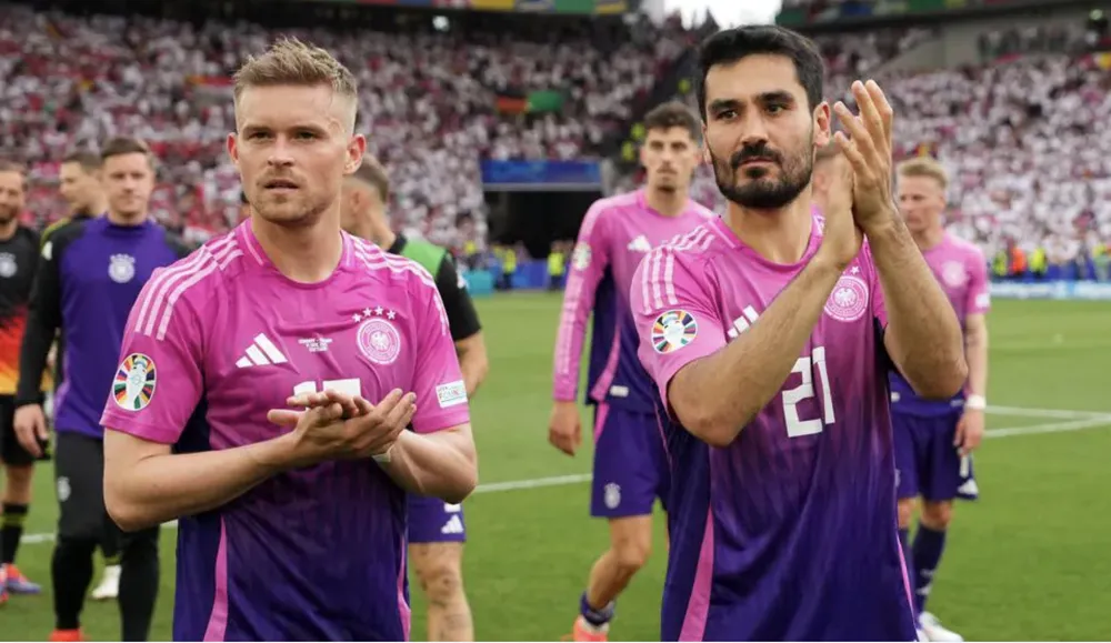 Gundogan được bầu chọn là cầu thủ xuất sắc nhất trận đấu. ẢNH: GETTY euro-2024-gundogan.png